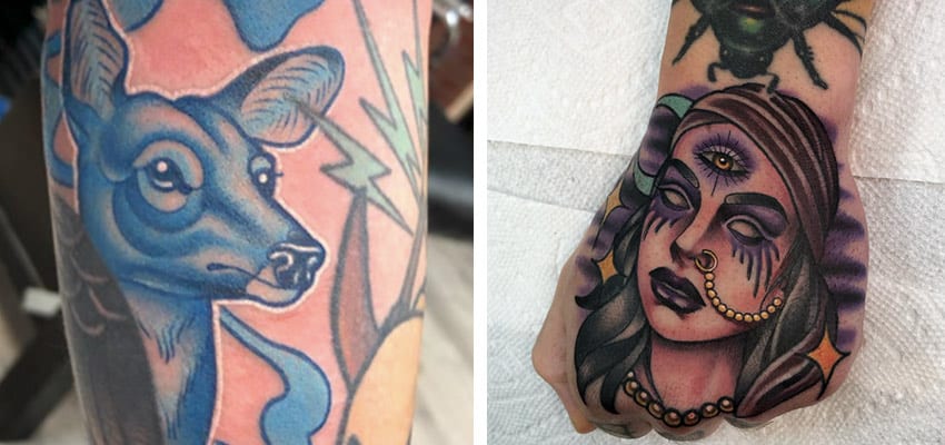 Kyle Kuzma tattoo work examples
