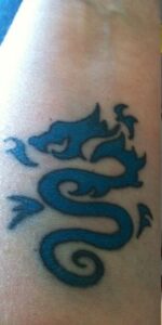 Blue dragon tattoo 