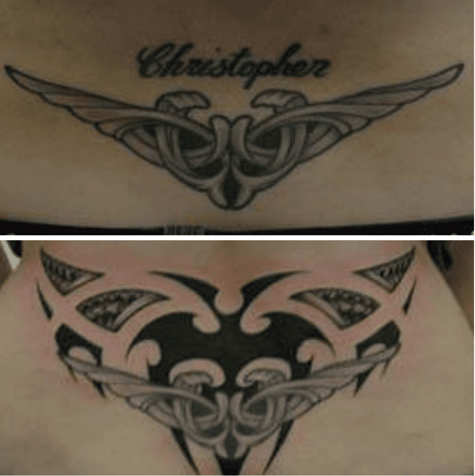 15 Clever Cover Up Ideas for Your Ex Name Tattoo | Removery