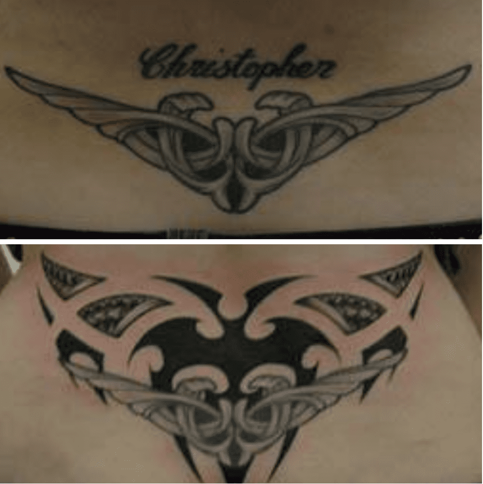 15 Clever Ex Name Tattoo Cover Up Ideas Removery