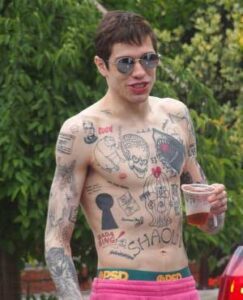 Pete Davidson Stomach Tattoo