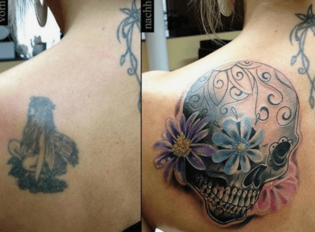 12 Shoulder Tattoo Cover Up Ideas | Removery