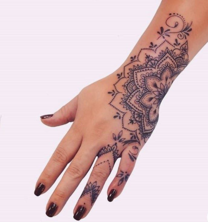 finger tattoo cover up idea #5