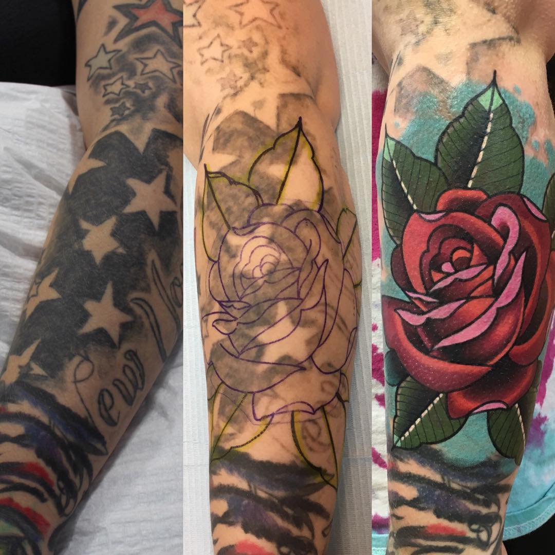 Here's Proof Dark Tattoo Cover Ups Work