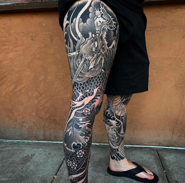 Samurai Body Suit  Remington Tattoo Parlor