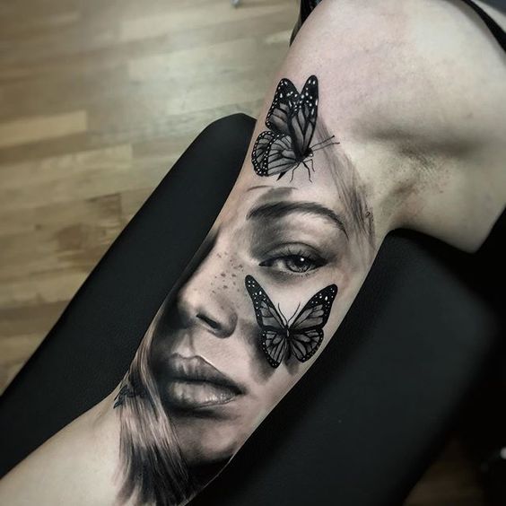 The best Portrait Tattoo Ideas! | Roll and Feel