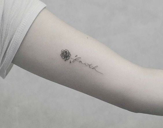 Tattoo tagged with flower small jin micro line art inner arm tiny  rose ifttt little nature fine line  inkedappcom