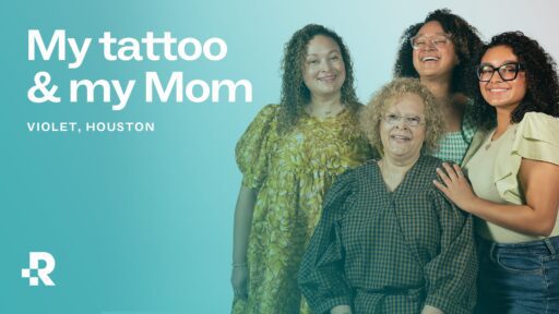 Violet tattoo removal story