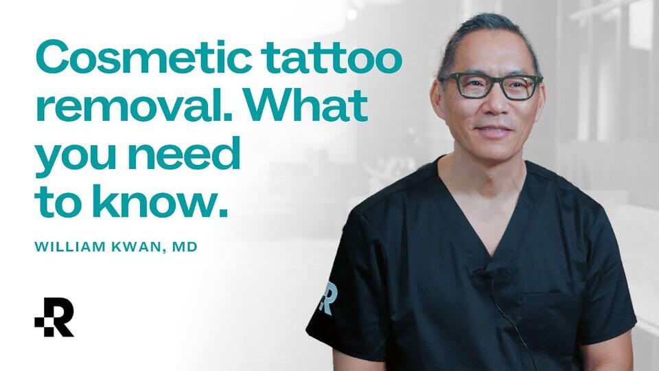 Cosmetic tattoo removal- Eyebrow tattoo removal